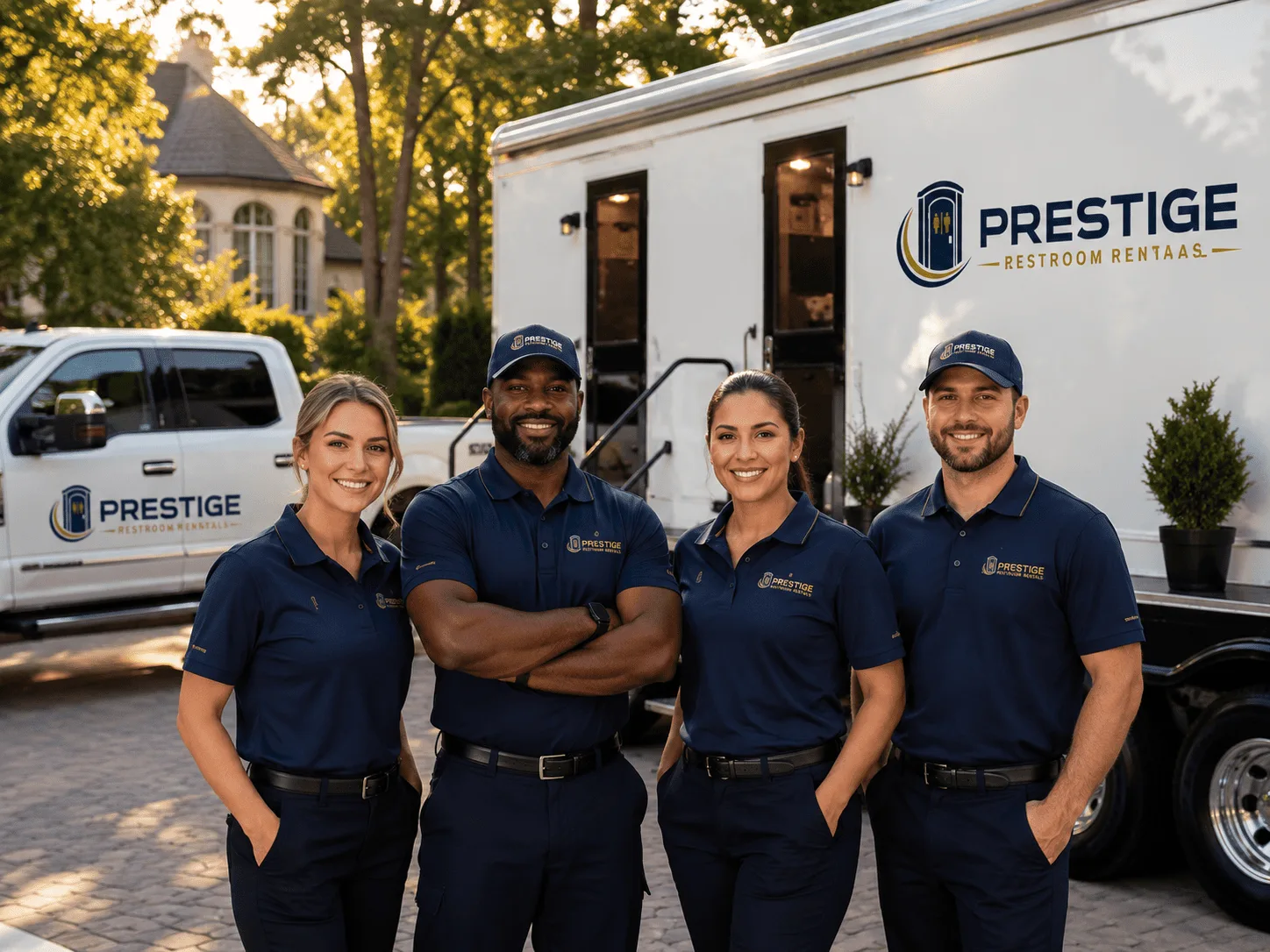 Trusted Luxury Portable Restrooms company in Mccomb, OH